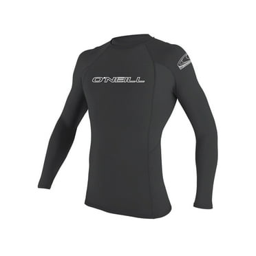 Long Sleeve Rash Guard O'Neill ONeill Mens Basic Skins UPF 50 Long Sleeve Rash Guard O'Neill ONeill Mens Basic Skins UPF 50